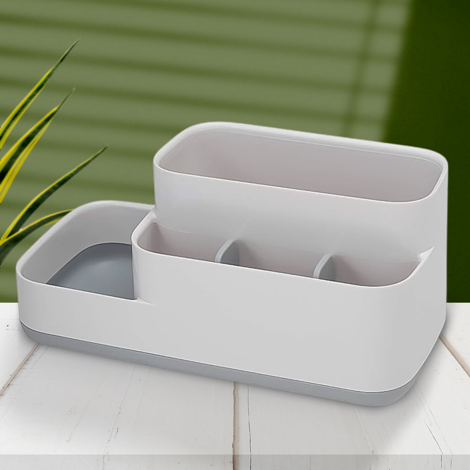 5 Compartment Bathroom Desk Organizer Holder  5 Compartment Bathroom Desk Organizer Holder